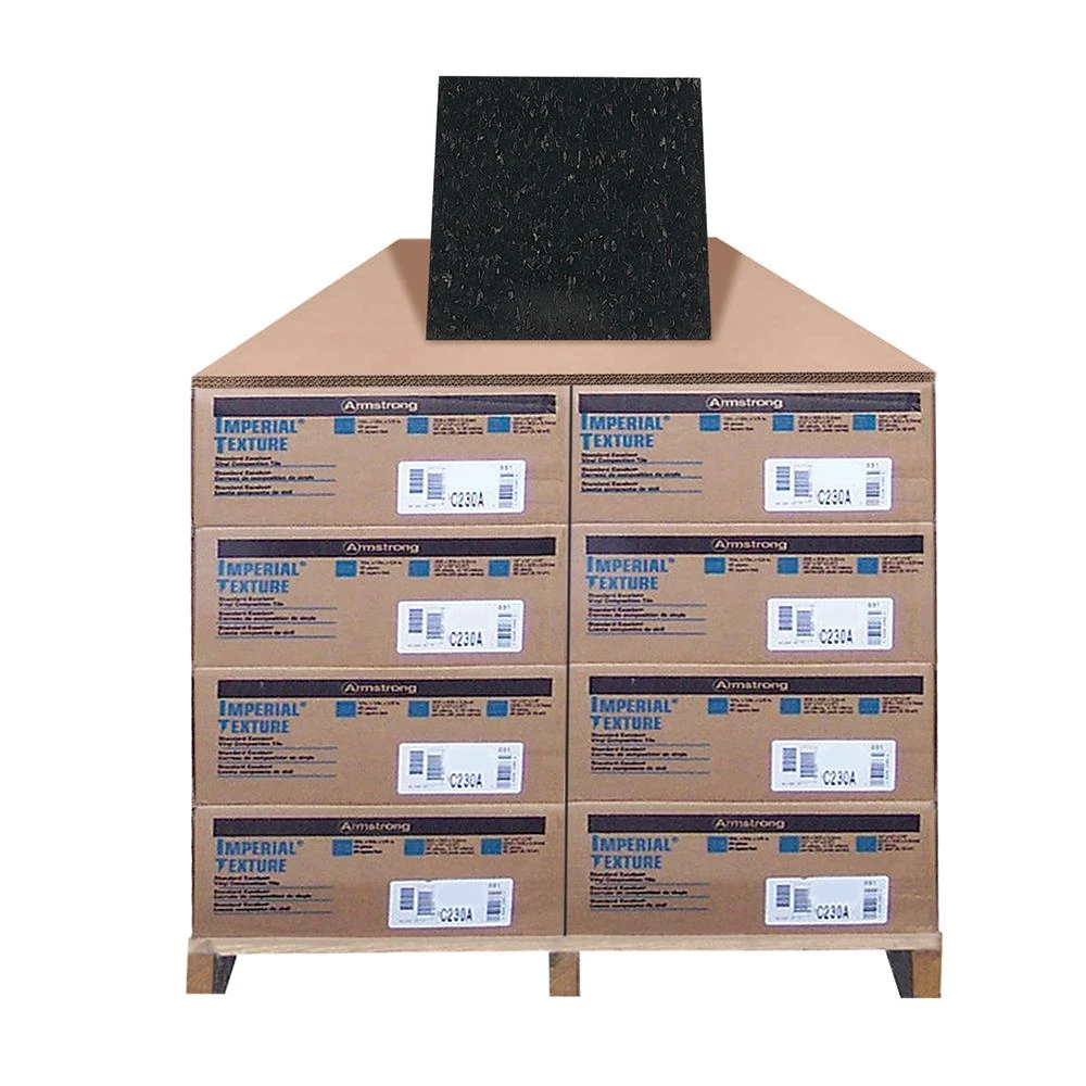 Armstrong Standard Excelon Imperial Texture 12 In. X 12 In. Polar White Standard Vinyl Composition Tile (1080 Sq. Ft. / Pallet) 6 Armstrong Standard Excelon Imperial Texture 12 In. X 12 In. Polar White Standard Vinyl Composition Tile (1080 Sq. Ft. / Pallet) - Image 4