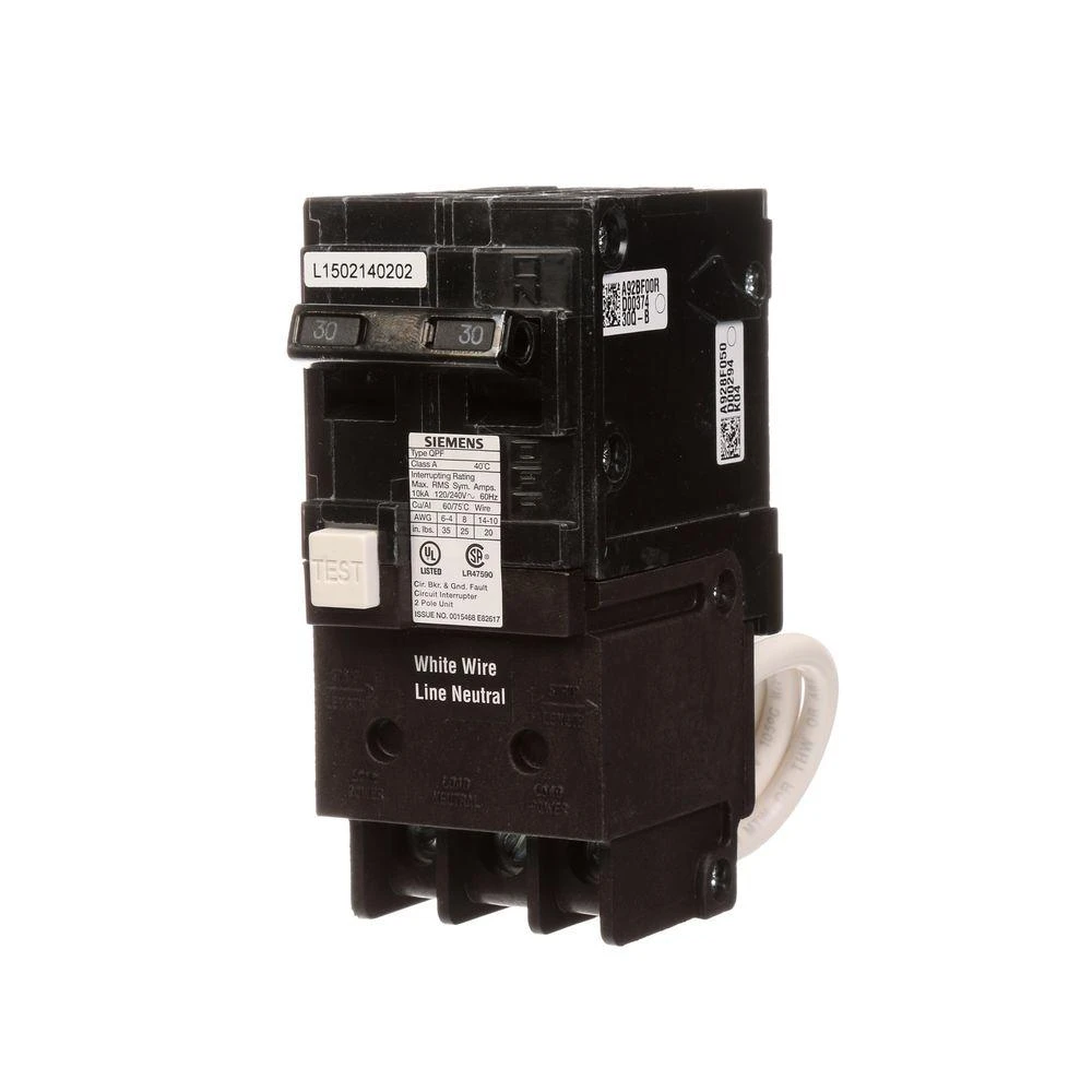 20 Amp Double Pole Type QPF2 GFCI Circuit Breaker 8 20 Amp Double Pole Type QPF2 GFCI Circuit Breaker - Image 6