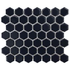 Daltile Restore Matte Black Hexagon 10 In. X 12 In. X 6.35 Mm Glazed Ceramic Mosaic Tile (0.81 Sq. Ft./piece) 15 Daltile Restore Matte Black Hexagon 10 In. X 12 In. X 6.35 Mm Glazed Ceramic Mosaic Tile (0.81 Sq. Ft./piece) -Master Locks Shop 9450957edd2f3b220b2f45150d308a61 1800x1800