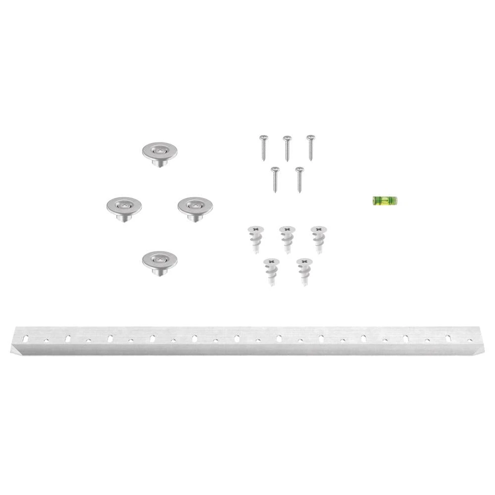 33 In. W X 47 In. H (L1) Framed Rectangular Deluxe Glass Bathroom Vanity Mirror In Matte Black 7 33 In. W X 47 In. H (L1) Framed Rectangular Deluxe Glass Bathroom Vanity Mirror In Matte Black - Image 5