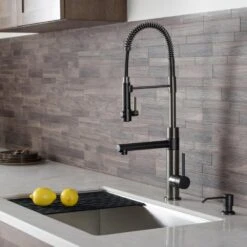 Artec Pro Single-Handle Pull-Down Sprayer Kitchen Faucet With Pot Filler In Matte Black/Black Stainless Steel -Master Locks Shop 9480692a58bacdf1de832f22a20beb10 1800x1800