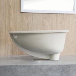 Boyel Living 17 In. X 14 In. Oval Undercounter Bathroom Ceramic Vanity Sink 1601W In White -Master Locks Shop 949e6c580878c9196607715e76384c65 1800x1800