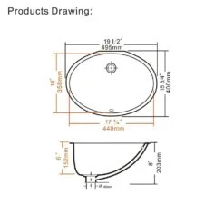 Boyel Living 17 In. X 14 In. Oval Undercounter Bathroom Ceramic Vanity Sink 1601W In White -Master Locks Shop 95d36d92bcd021f8ec39f15ad52d6c70 1800x1800