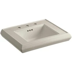 KOHLER Memoirs 24 In. Ceramic Pedestal Sink Basin In White With Overflow Drain 15 KOHLER Memoirs 24 In. Ceramic Pedestal Sink Basin In White With Overflow Drain -Master Locks Shop 96444ce4878e4f75a18f58566a0b4468 1800x1800