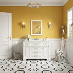 Melpark 48 In. W X 22 In. D Bath Vanity In White With Cultured Marble Vanity Top In White With White Sink 27 Melpark 48 In. W X 22 In. D Bath Vanity In White With Cultured Marble Vanity Top In White With White Sink -Master Locks Shop 969e21cb3f5415c46cdce3fef9588298 1800x1800