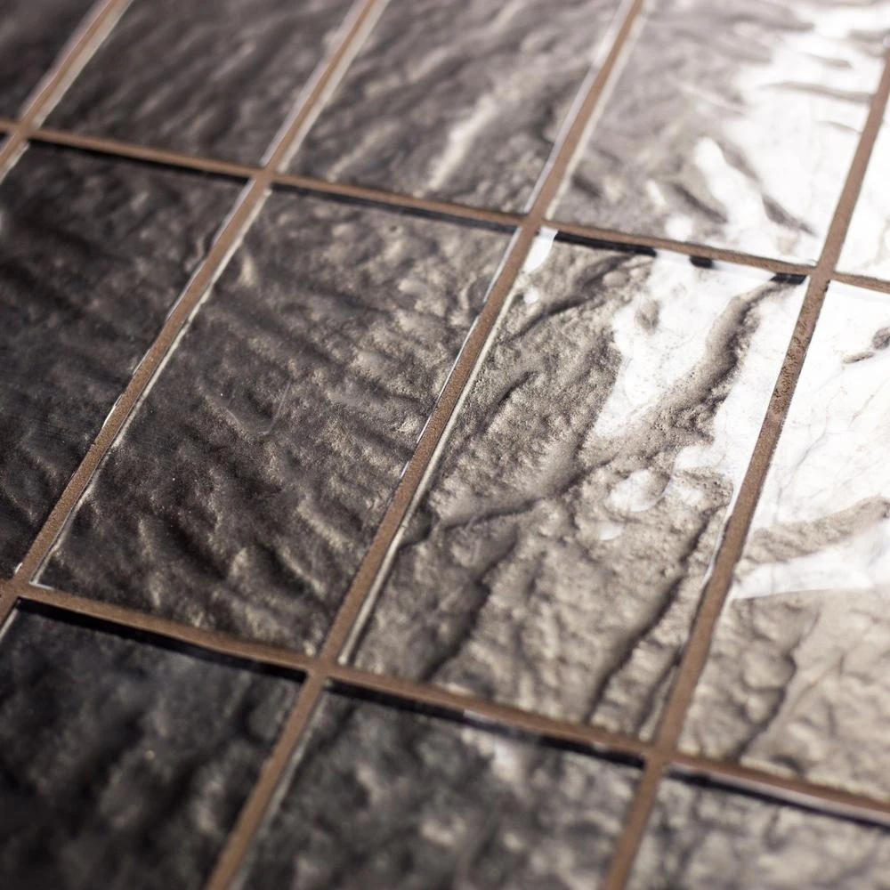 ABOLOS Metallics Amber Bay Brown Subway 3 In. X 6 In. Glossy Glass Wall Tile (1 Sq. Ft./Pack) 6 ABOLOS Metallics Amber Bay Brown Subway 3 In. X 6 In. Glossy Glass Wall Tile (1 Sq. Ft./Pack) - Image 4