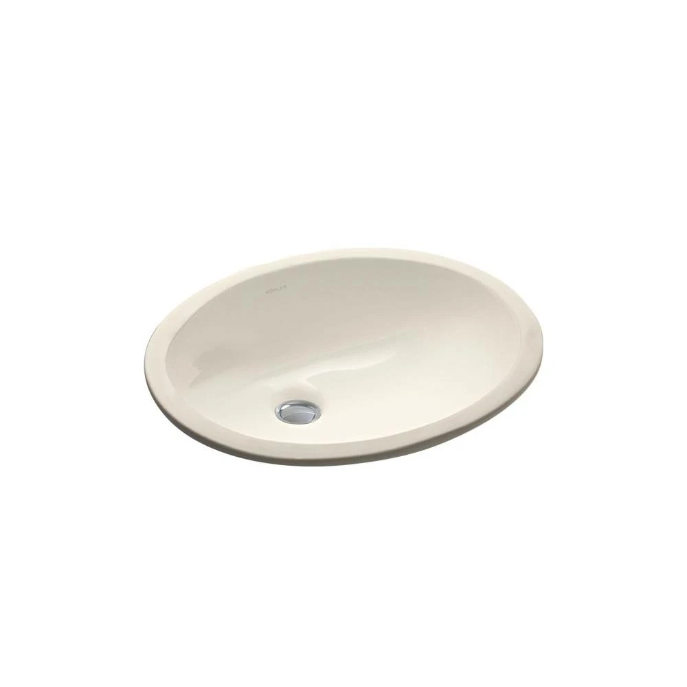 KOHLER Caxton Vitreous China Undermount Bathroom Sink In White With Overflow Drain 16 KOHLER Caxton Vitreous China Undermount Bathroom Sink In White With Overflow Drain - Image 14