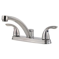 Delton 2-Handle Standard Kitchen Faucet In Polished Chrome -Master Locks Shop 9ad8ed7f94b0416896fc902d3afe09c8 1800x1800