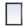 30.00 In. W X 22.00 In. H Framed Rectangular Bathroom Vanity Mirror In Midnight Blue