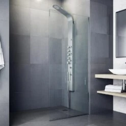 Brielle 70.5 In. 6-Jet High Pressure Shower Panel System With Rainhead Fixed Handheld Dual Shower In Stainless Steel 16 Brielle 70.5 In. 6-Jet High Pressure Shower Panel System With Rainhead Fixed Handheld Dual Shower In Stainless Steel -Master Locks Shop 9bf86e11784bb8e8fc2ec7ed07857c30 1800x1800