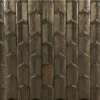 Bond Tile Prong Bronze Matte Ceramic Mosaic Tile (1.13 Sq. Ft. / Sheet)