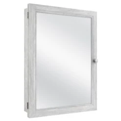 20 In. X 26 In. Recessed Or Surface Mount Framed Medicine Cabinet In Gray -Master Locks Shop 9ca7684ebf1ccbcbfb3e3887751a05b7 1800x1800