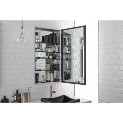 Catalan 20-1/8 In. W X 36 In. H Aluminum Single-Door Surface-Mount Medicine Cabinet -Master Locks Shop 9cd42d608f52645cc8518b4b678a9bd6 1800x1800