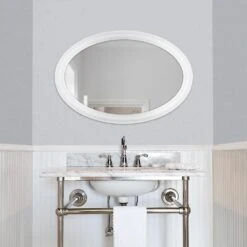 21 In. W X 31 In. L Framed Fog Free Wall Mirror In White -Master Locks Shop 9cf30be5a68c7f2fd34a9f38fc04061d 1800x1800