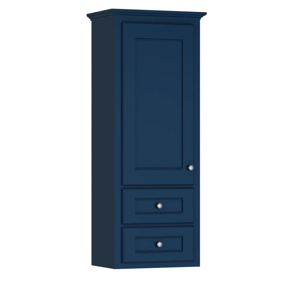 Briarwood Cottage 18"W X 12"D X 48"H Birch Admiral Bathroom Wall Cabinet (Hinge Left) 3 Briarwood Cottage 18"W X 12"D X 48"H Birch Admiral Bathroom Wall Cabinet (Hinge Left)