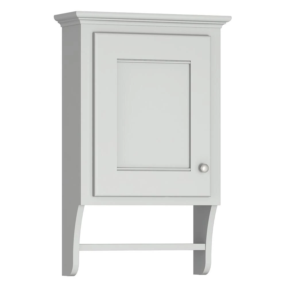 Briarwood Cottage 18"W X 6"D X 30"H Birch Fog Bathroom Wall Cabinet (Hinge Left) 3 Briarwood Cottage 18"W X 6"D X 30"H Birch Fog Bathroom Wall Cabinet (Hinge Left)
