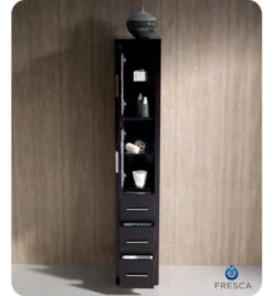Fresca Torino 12"W X 15"D X 68-1/8"H Espresso Linen Cabinet -Master Locks Shop FST6260ES 4 115fbdc5 5724 4935 b642 1dae95d66f69 1800x1800