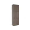 Fresca 18"W X 12"D X 59"H Gray Oak Linen Cabinet