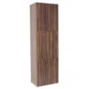 Fresca 18"W X 12"D X 59"H Walnut Linen Cabinet