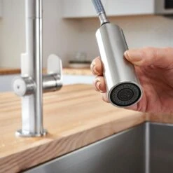 Beale MeasureFill Touch Single-Handle Pull-Down Sprayer Kitchen Faucet In Stainless Steel -Master Locks Shop a009ec4d29e49643bd6ea65e45f55daa 1800x1800