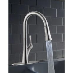 Single-Handle Pull-Down Sprayer Kitchen Faucet With LED Light In Stainless Steel -Master Locks Shop a12c82de0e958d5d9468ace3ca44a219 1800x1800