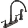 Cassidy 2-Handle Standard Kitchen Faucet With Side Sprayer In Venetian Bronze 1 Cassidy 2-Handle Standard Kitchen Faucet With Side Sprayer In Venetian Bronze -Master Locks Shop a413f27d7f7b2406ae796beb7d826dbb 1800x1800