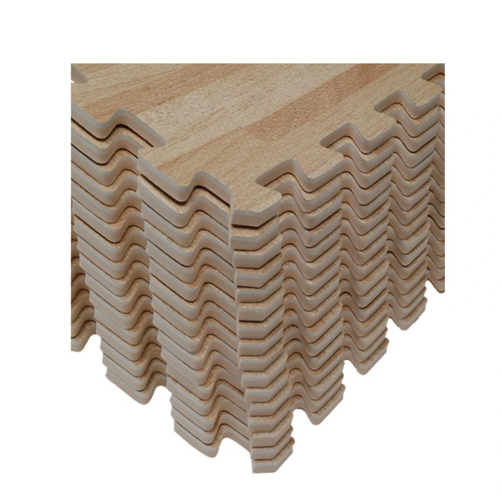 206996596 Soft EVA Foam Mat Flooring Tiles, Oak Wood Print, 16 PC, 12" X 12", 16 Sq. Ft. 7 206996596 Soft EVA Foam Mat Flooring Tiles, Oak Wood Print, 16 PC, 12" X 12", 16 Sq. Ft. - Image 5