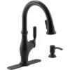 Worth Single-Handle Pull-Down Sprayer Kitchen Faucet In Oil Rubbed Bronze -Master Locks Shop a472983b2ba28ac824a24500427f78e6 8c9bd1ef 5265 446f 9532 0b883be211d0 1800x1800