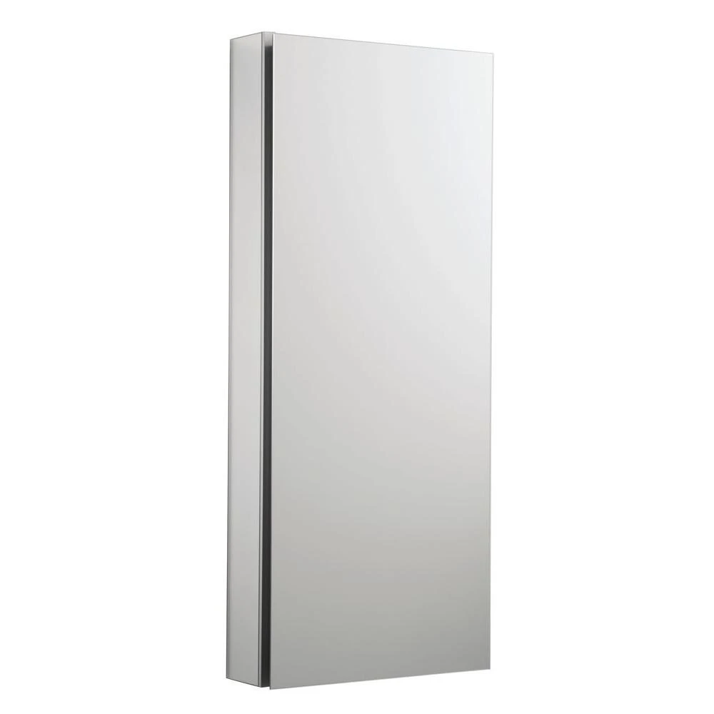 Catalan 15 In. W X 36 In. H Aluminum Single-Door Recessed Or Surface Mount Medicine Cabinet 3 Catalan 15 In. W X 36 In. H Aluminum Single-Door Recessed Or Surface Mount Medicine Cabinet