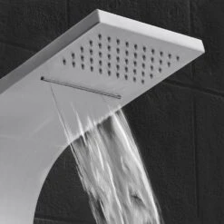 65 In. 8-Jet Rainfall Shower Panel System With Rainfall Waterfall Shower Head And Shower Wand In Stainless Steel 25 65 In. 8-Jet Rainfall Shower Panel System With Rainfall Waterfall Shower Head And Shower Wand In Stainless Steel -Master Locks Shop a53b6645d8658d114677caebd217647e 1800x1800
