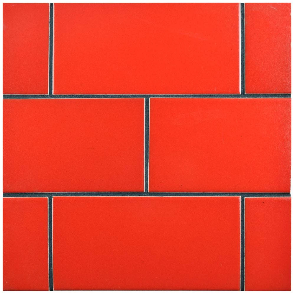 Merola Tile Projectos 7-3/4 In. X 3-7/8 In. Preto Matte Ceramic Subway Floor And Wall Subway Tile (11.46 Sq. Ft. / Case) 14 Merola Tile Projectos 7-3/4 In. X 3-7/8 In. Preto Matte Ceramic Subway Floor And Wall Subway Tile (11.46 Sq. Ft. / Case) - Image 12