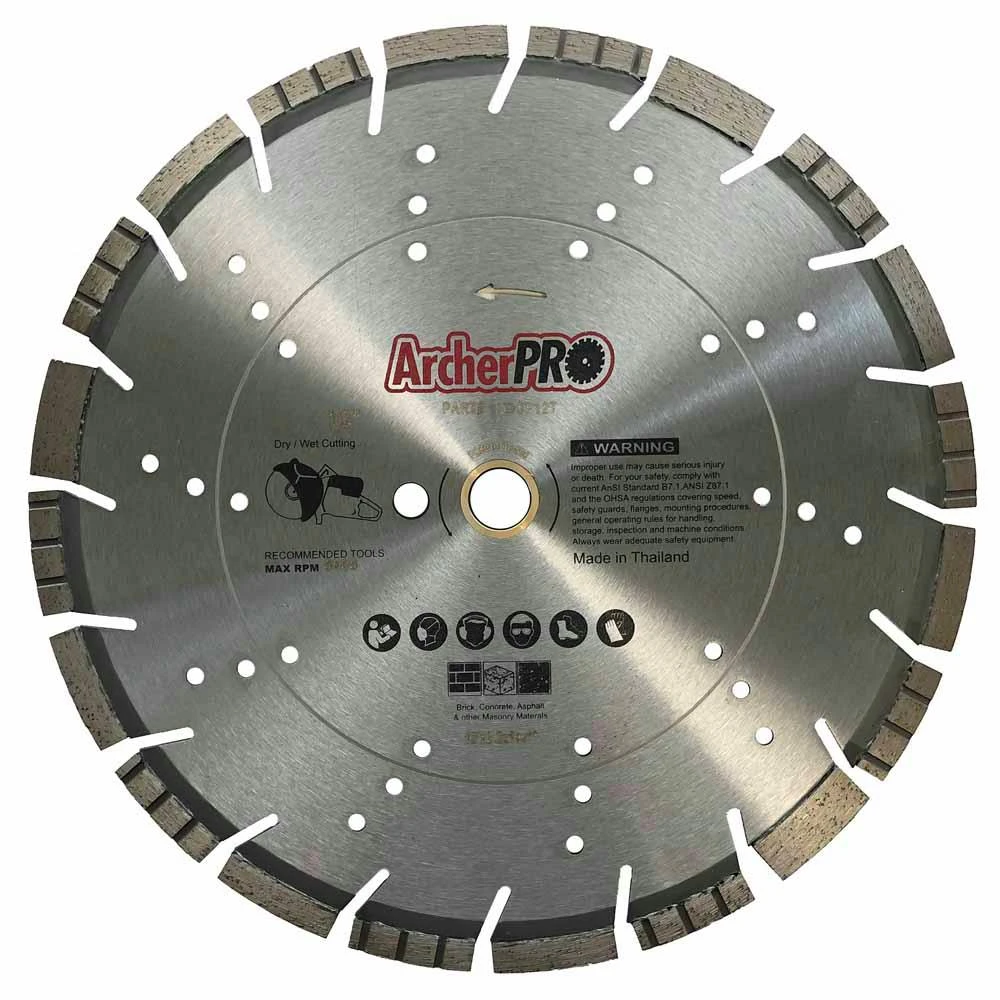 Archer USA 12 In. Super Diamond Blade For General Purpose 4 Archer USA 12 In. Super Diamond Blade For General Purpose - Image 2