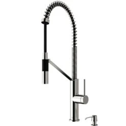Livingston Single-Handle Pull-Down Sprayer Kitchen Faucet With Soap Dispenser In Matte Black -Master Locks Shop a84e635dd910ac01155f4047461f7efa 1800x1800