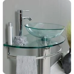 Fresca Attrazione Vessel Sink In Frosted Glass With Stand In Chrome And Frosted Edge Mirror -Master Locks Shop a9828d40abdc40c9f0b1292a67dd3daf 1800x1800