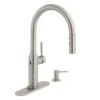 Upson Single-Handle Touchless Pull-Down Kitchen Faucet With TurboSpray And FastMount And Soap Dispenser In Stainless -Master Locks Shop a9dec85d3bd01e4ec97931e08e510b44 1800x1800