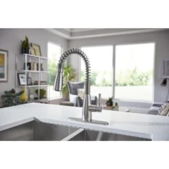 Springvale Single-Handle Pull-Down Sprayer Kitchen Faucet With Reflex And Power Boost In Spot Resist Stainless -Master Locks Shop a9ff7aa9fcfed444a5543515727f1703 1800x1800