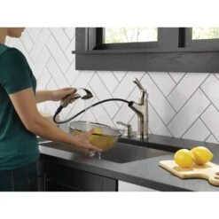 Allentown Single-Handle Pull-Out Sprayer Kitchen Faucet With Soap Dispenser In Stainless 18 Allentown Single-Handle Pull-Out Sprayer Kitchen Faucet With Soap Dispenser In Stainless -Master Locks Shop abbbb6eaeff3e70aef59448c4b894f49 1800x1800