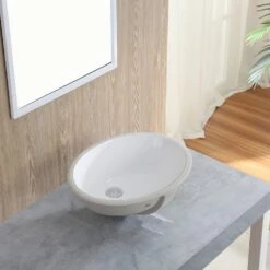 Boyel Living Oval Undercounter Bathroom Ceramic Sink, White, Insize 16 In. X 13 In. 16 Boyel Living Oval Undercounter Bathroom Ceramic Sink, White, Insize 16 In. X 13 In. -Master Locks Shop ae6813120e457f927e2dda1ad8332c89 1800x1800