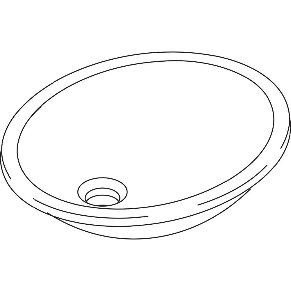 KOHLER Caxton Vitreous China Undermount Bathroom Sink In White With Overflow Drain 6 KOHLER Caxton Vitreous China Undermount Bathroom Sink In White With Overflow Drain - Image 4