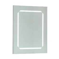 20 In. X 25 In. X 6 In. LED Lighted Surface Mount Medicine Cabinet In White