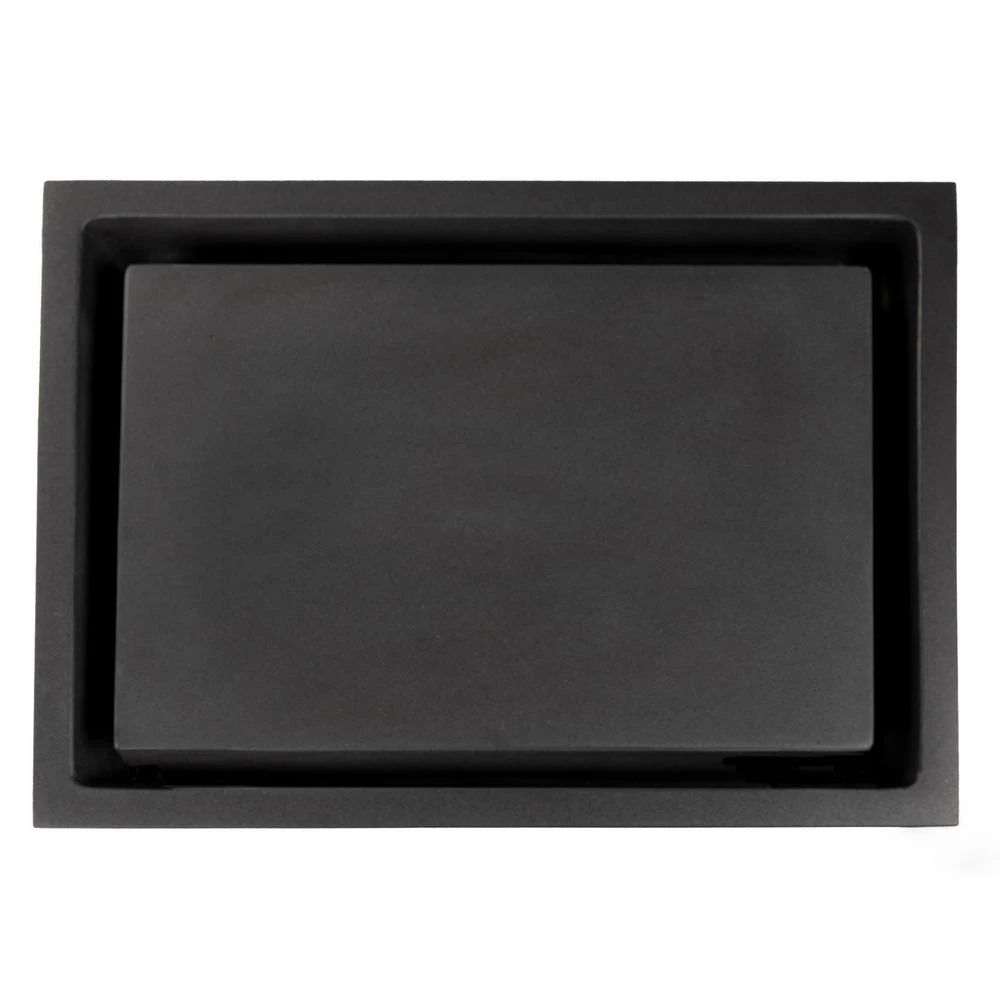 Eden Bath Rectangular Infinity Pool Sink In Lava Stone 5 Eden Bath Rectangular Infinity Pool Sink In Lava Stone - Image 3