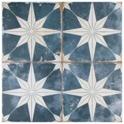 Merola Tile Kings Star Nero 17-5/8"x17-5/8" Ceramic F/W Tile -Master Locks Shop b2a80b5e56a655bbf97c2e0af039a548 1800x1800