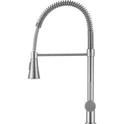 Carriage Single Handle Standard Kitchen Faucet In Brushed Nickel 22 Carriage Single Handle Standard Kitchen Faucet In Brushed Nickel -Master Locks Shop b41b43ac1c00d5c55f4456d5093f2703 1800x1800