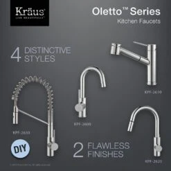 Oletto Single Handle Pull Out Kitchen Faucet In Chrome Finish -Master Locks Shop b4443a3681f342e9c873cbaa792f6129 1800x1800