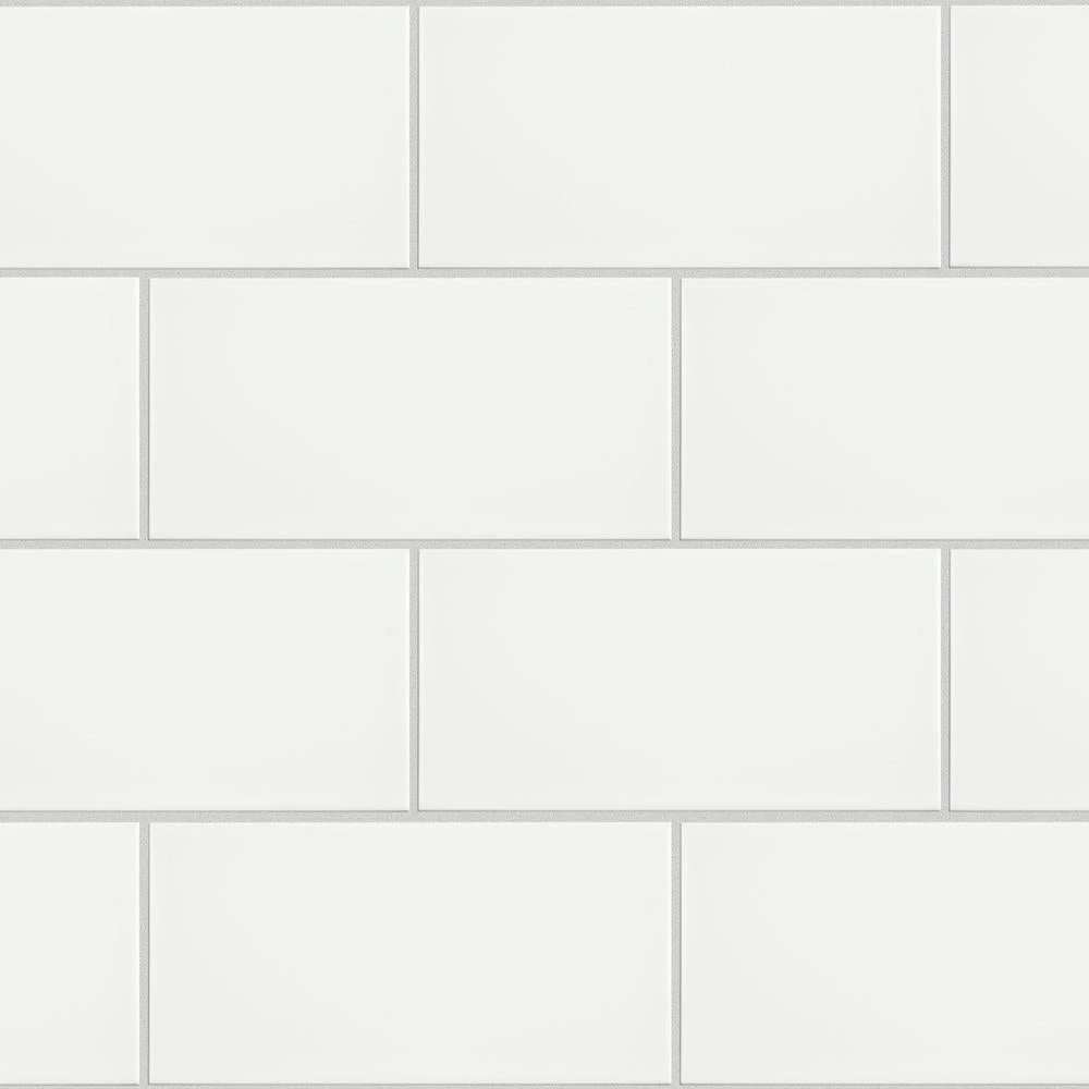Merola Tile Projectos 7-3/4 In. X 3-7/8 In. Preto Matte Ceramic Subway Floor And Wall Subway Tile (11.46 Sq. Ft. / Case) 11 Merola Tile Projectos 7-3/4 In. X 3-7/8 In. Preto Matte Ceramic Subway Floor And Wall Subway Tile (11.46 Sq. Ft. / Case) - Image 9