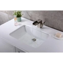 ANZZI Pegasus Series 8.5 In. Ceramic Undermount Sink Basin In White -Master Locks Shop b6afc6aa4abcb102eabae346e031dd73 1800x1800