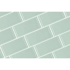 ABOLOS Metro Arctic Blue Subway 3 In. X 6 In. Glossy Glass Wall Tile (10 Sq. Ft. / Case) -Master Locks Shop b7d710ce8470435d3f2a449f50a6015c 1800x1800