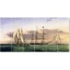 Ceramic Tile Mural-James Buttersworth Ships Tile Mural House Renovate Ideas. 25.5" W X 12.75" H Using (18) 4.25 X 4.25 Ceramic Tiles -Master Locks Shop b872d9f8 676c 4d07 ad26 fa3cfad17604 1.89d4b3922da59604e9924d5248a6e50f 1800x1800