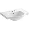 KOHLER Veer 24 In. Vitreous China Pedestal Sink Basin In White With Overflow Drain -Master Locks Shop b96ccefc7f43dee2ed8ece102e6ed479 1800x1800