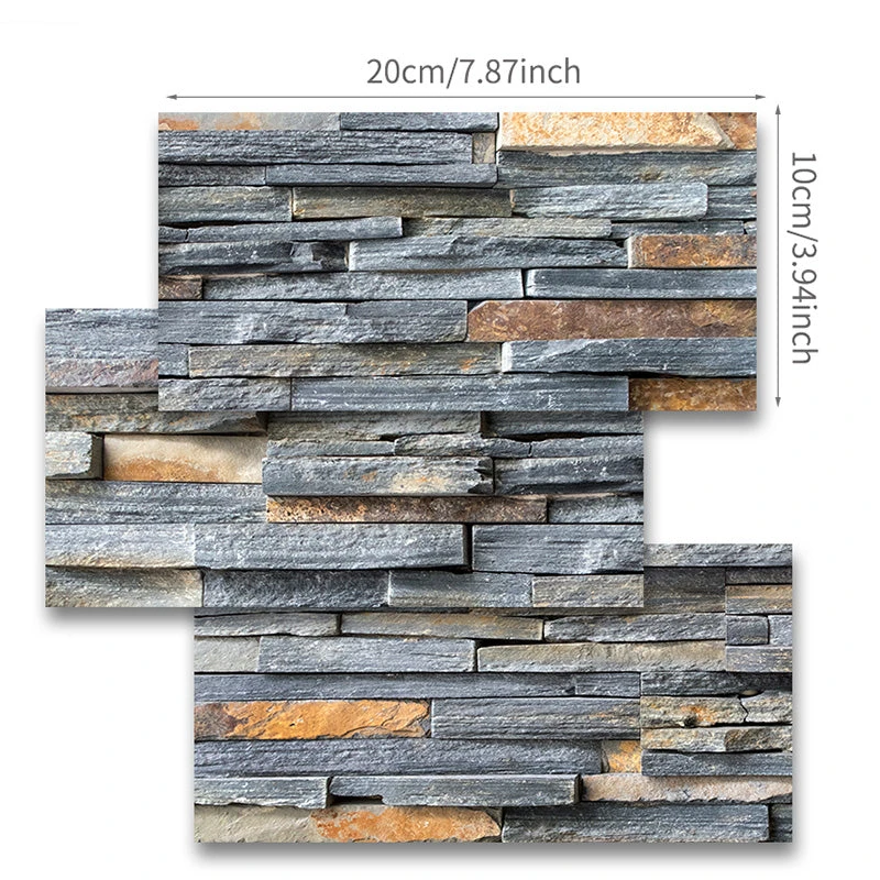 Self-Adhesive Vinyl Flooring Tiles Waterproof Peel And Stick Tiles Wall Stickers For Home Decor,Gray Wood Grain 5 Self-Adhesive Vinyl Flooring Tiles Waterproof Peel And Stick Tiles Wall Stickers For Home Decor,Gray Wood Grain - Image 3